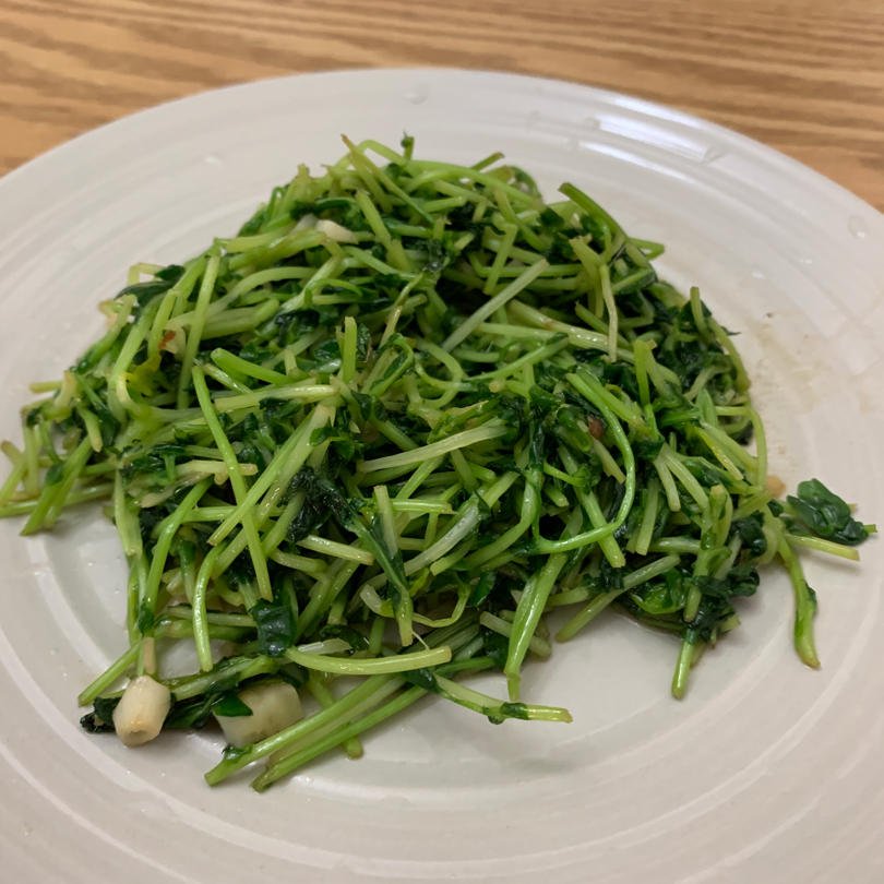 清炒豆苗