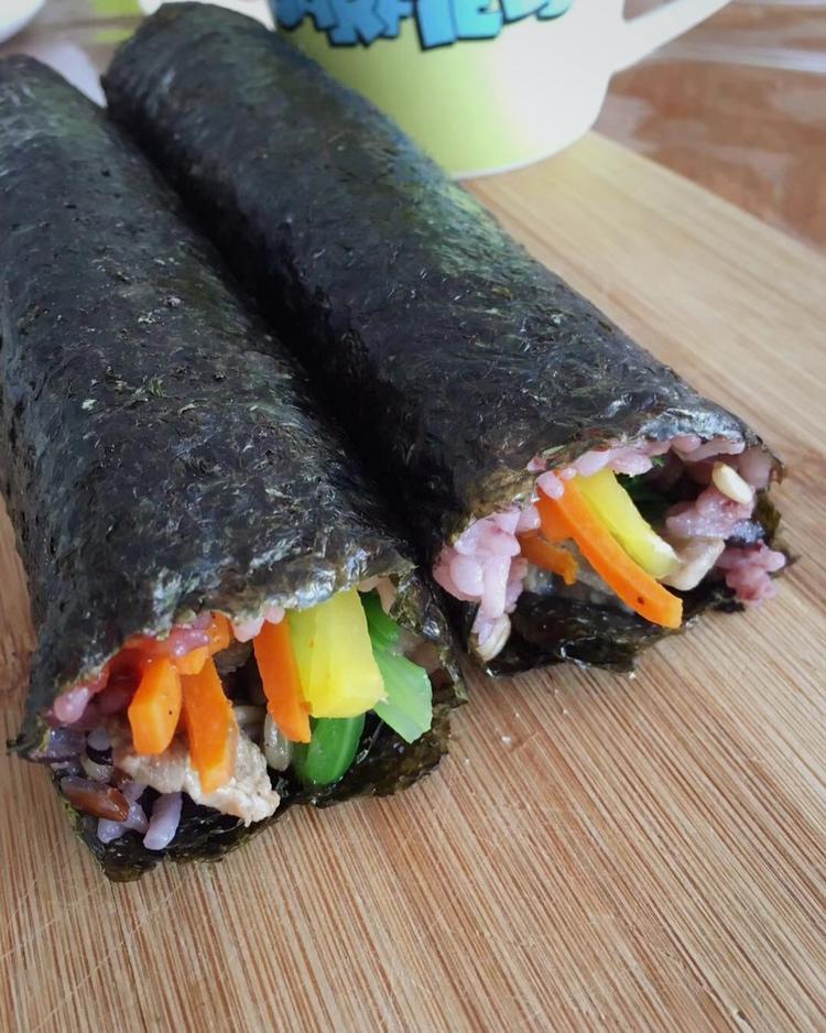 最正宗的韩国紫菜卷饭