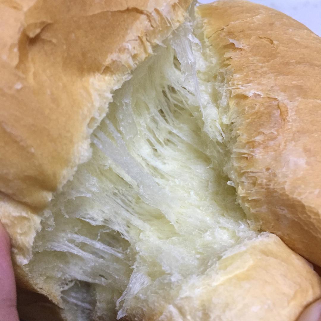 宝宝辅食：宝宝版拉丝超软吐司—拒绝面包添加剂，一次发酵，快速方便！12M+