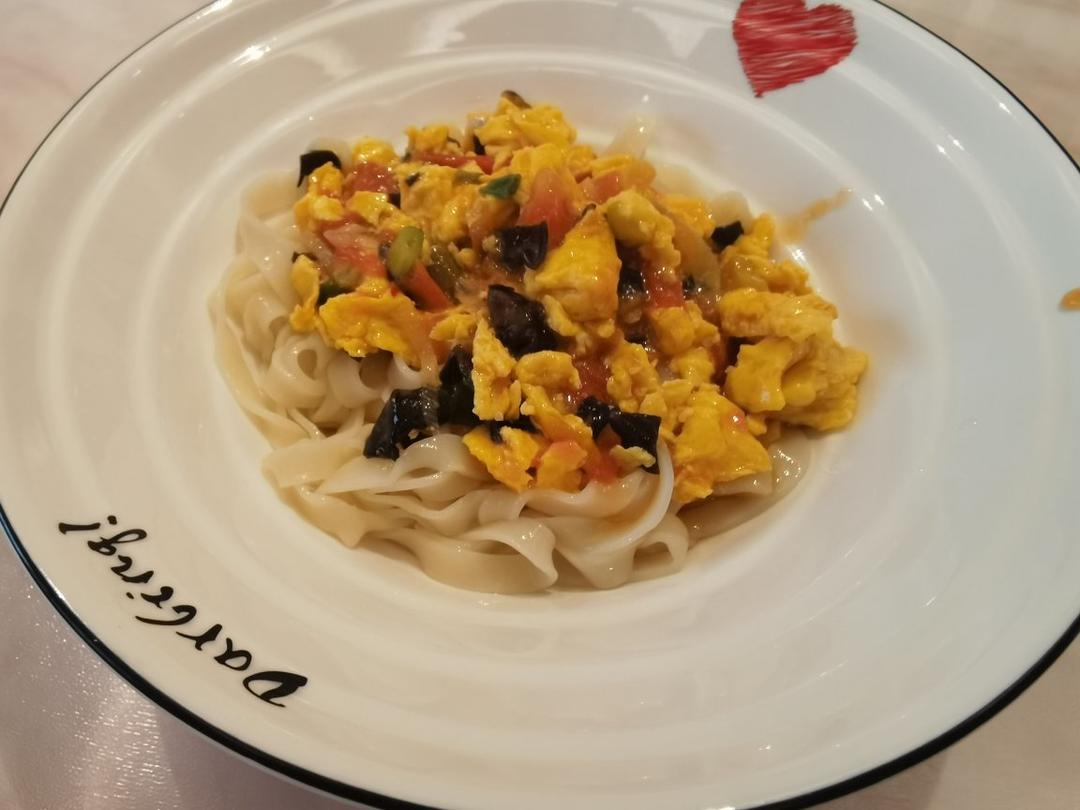 西红柿鸡蛋打卤面