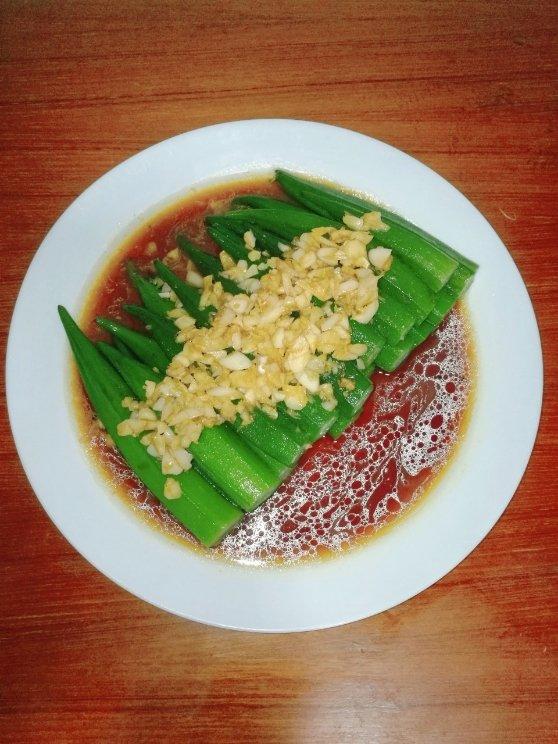 蒜蓉秋葵