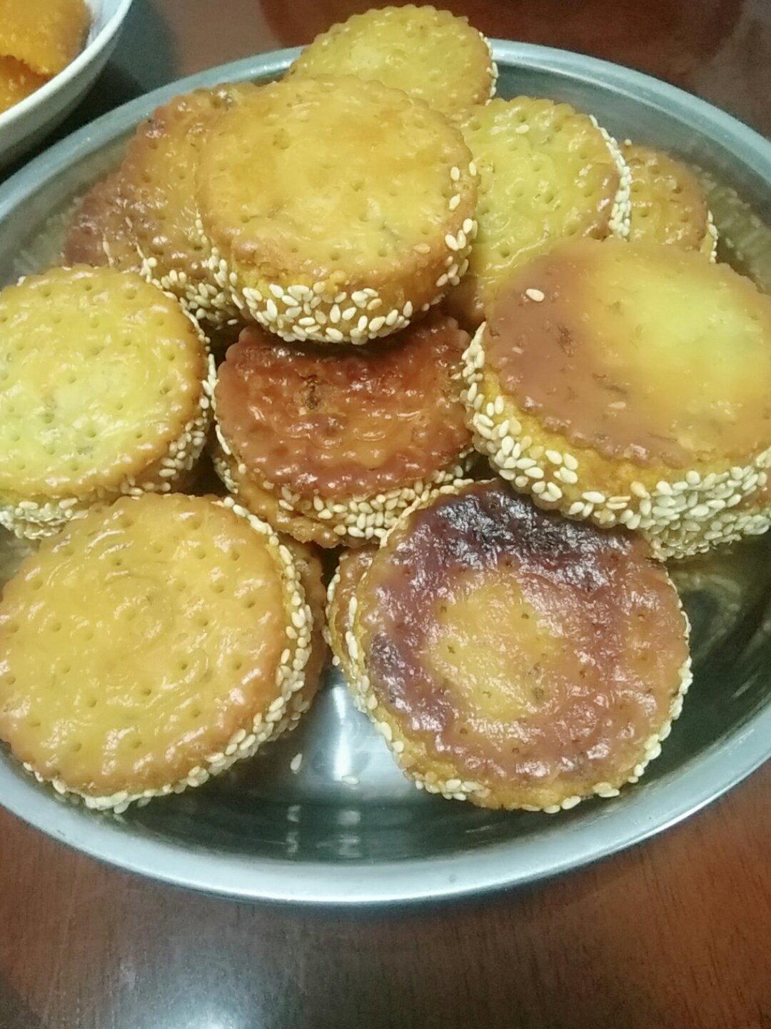 金钱南瓜饼
