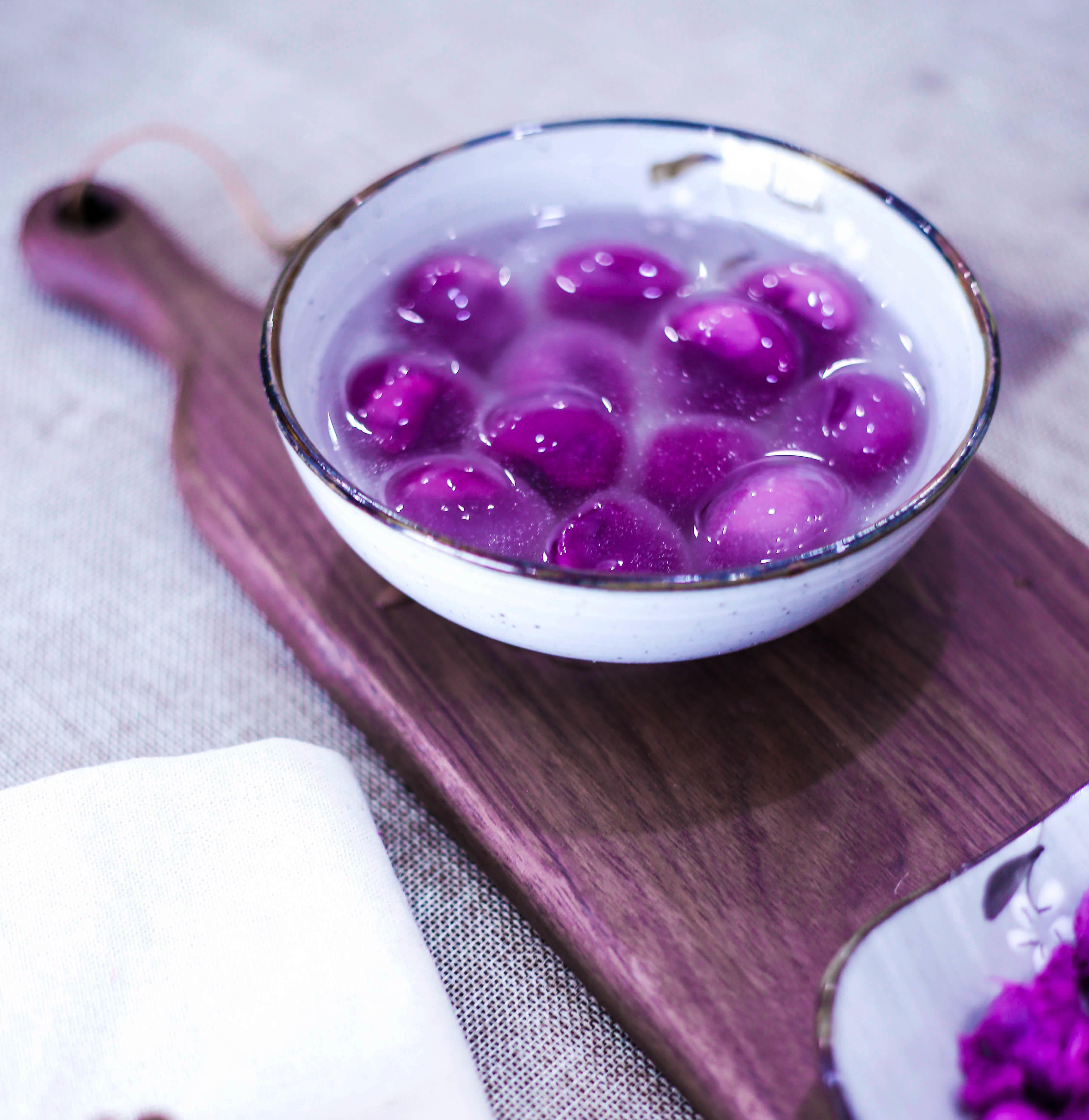 美食界的紫水晶 | 惊艳朋友圈的外婆紫薯汤圆，有颜值又美味的做法