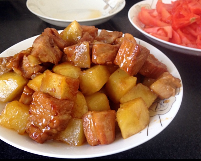 土豆烧肉
