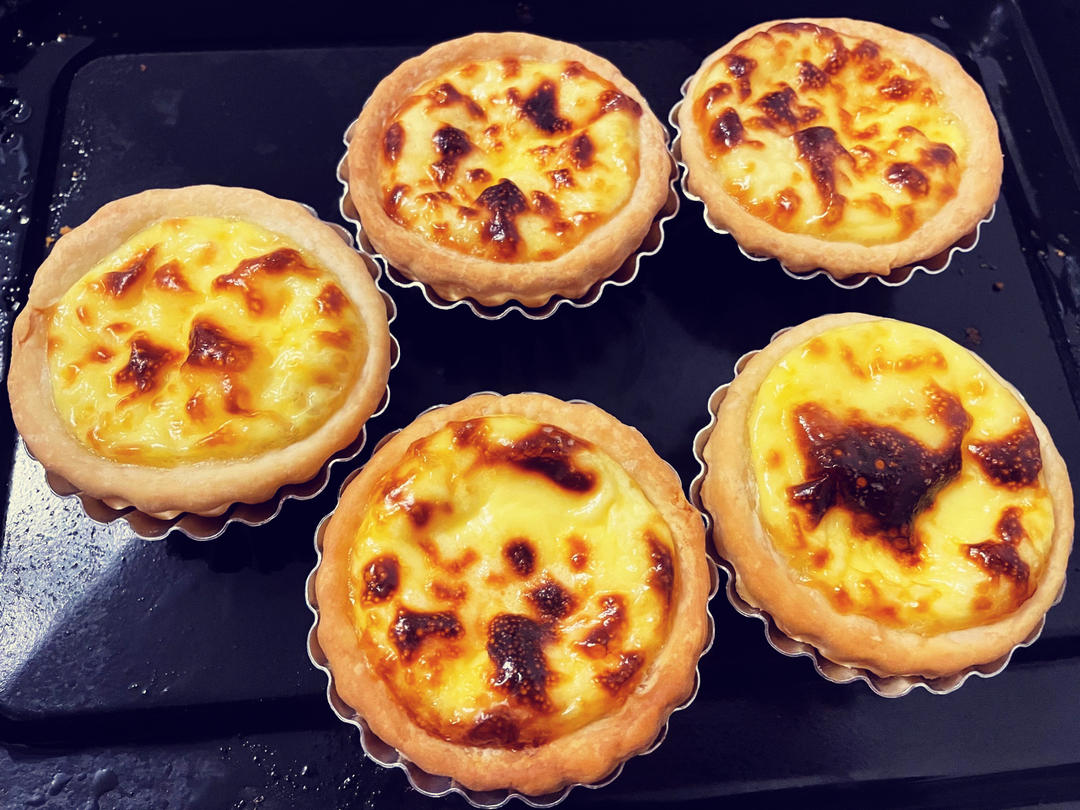 超嫩滑的葡式蛋挞(全蛋版)新手友好『秒杀KFC』