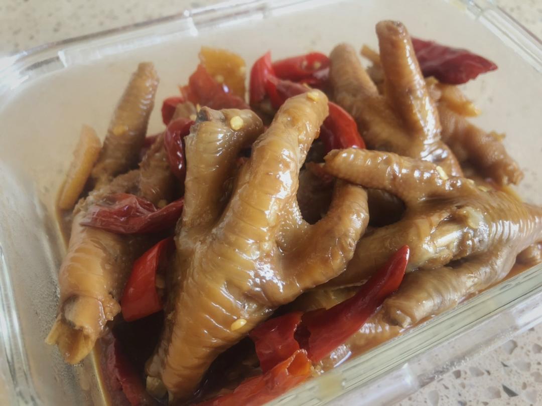 香辣卤鸡爪