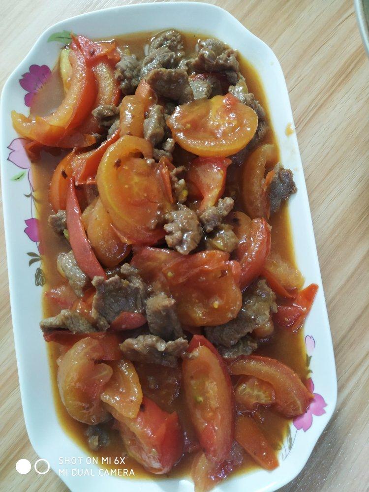 西红柿炒牛肉 经典口味