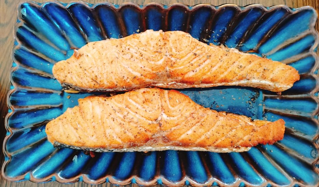 香煎三文鱼
