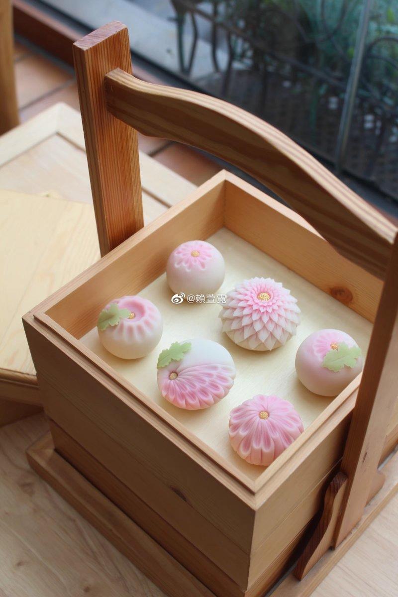 练切菓子｜紫娇花详细做法