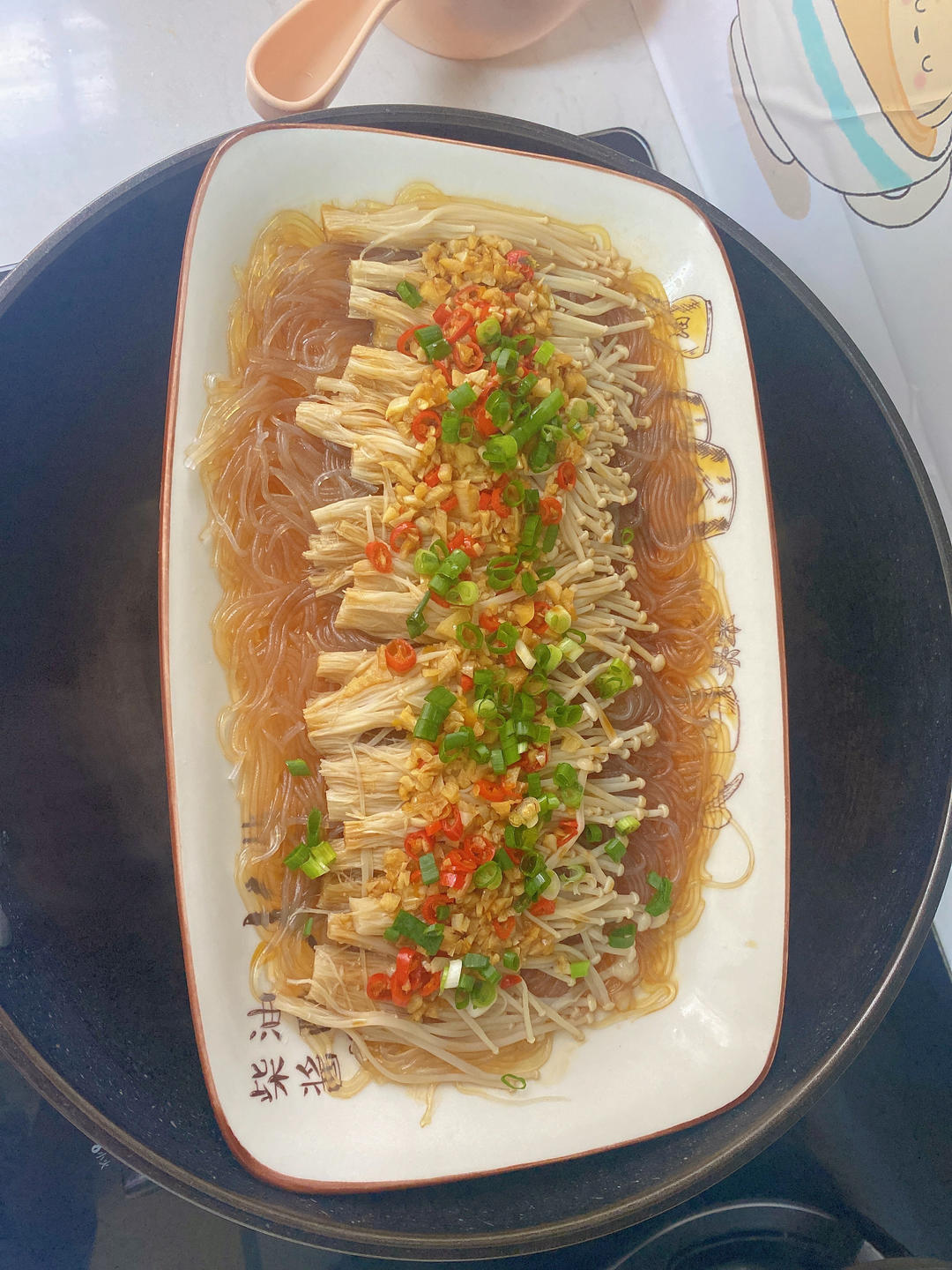 蒜蓉粉丝金针菇