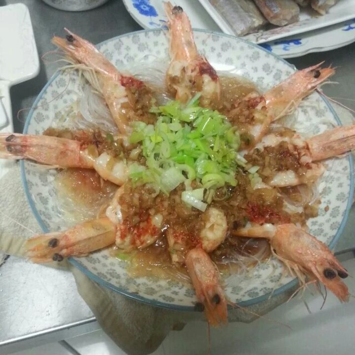 蒜蓉粉丝蒸虾