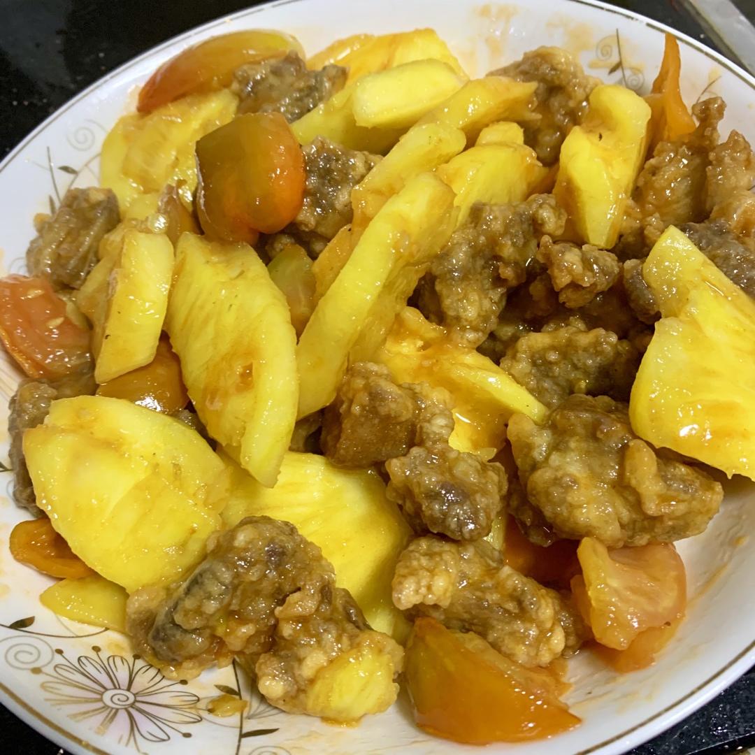 菠萝咕噜肉