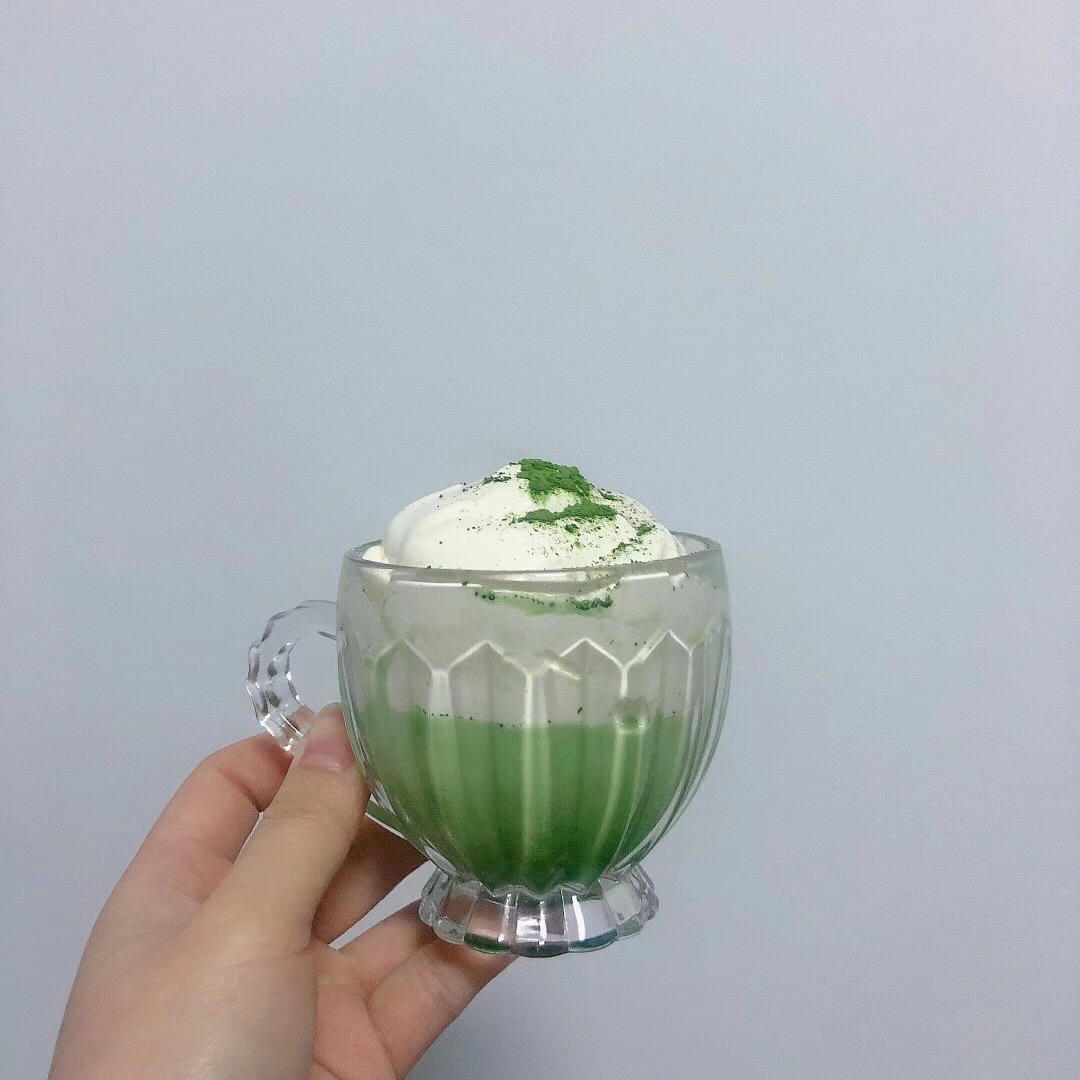 抹茶奶盖(一杯450ML量)