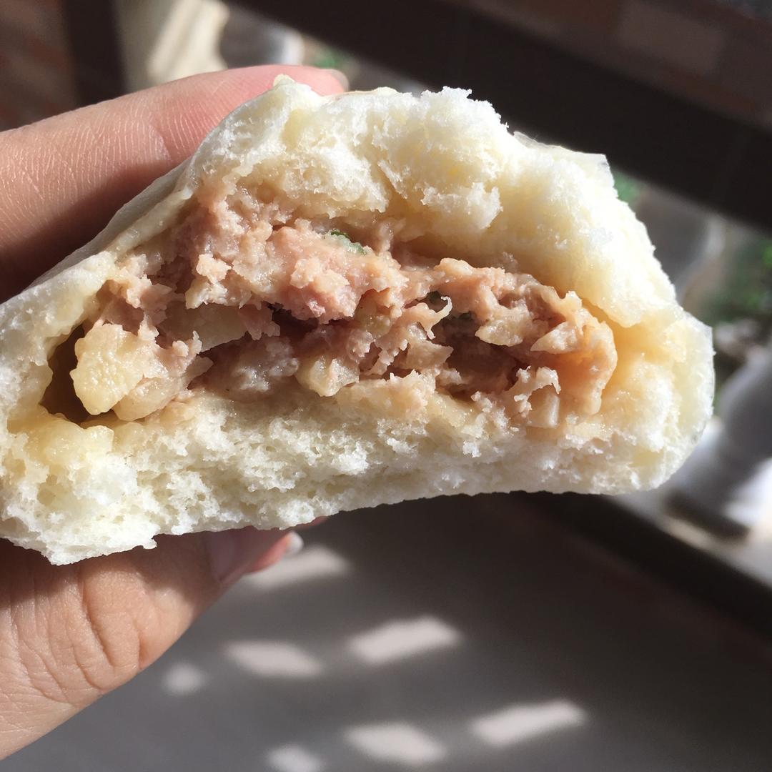 柠萌酱果做的马蹄猪肉包子