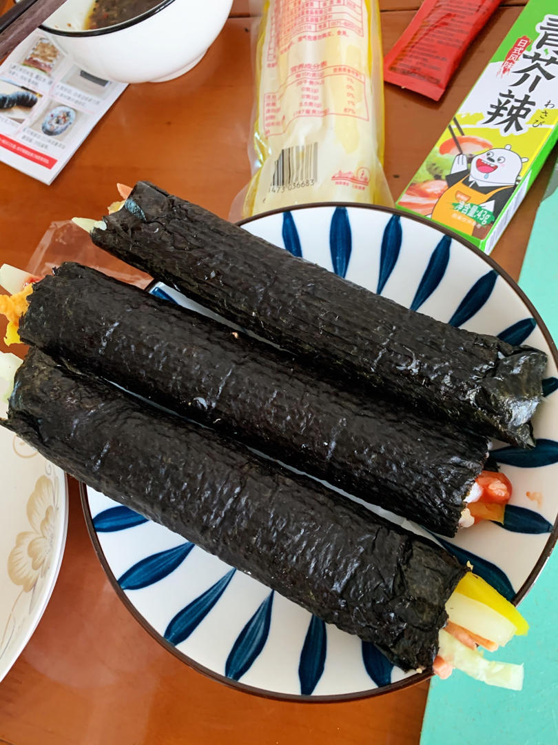 自制寿司（含寿司醋配方和超详细寿司卷法）