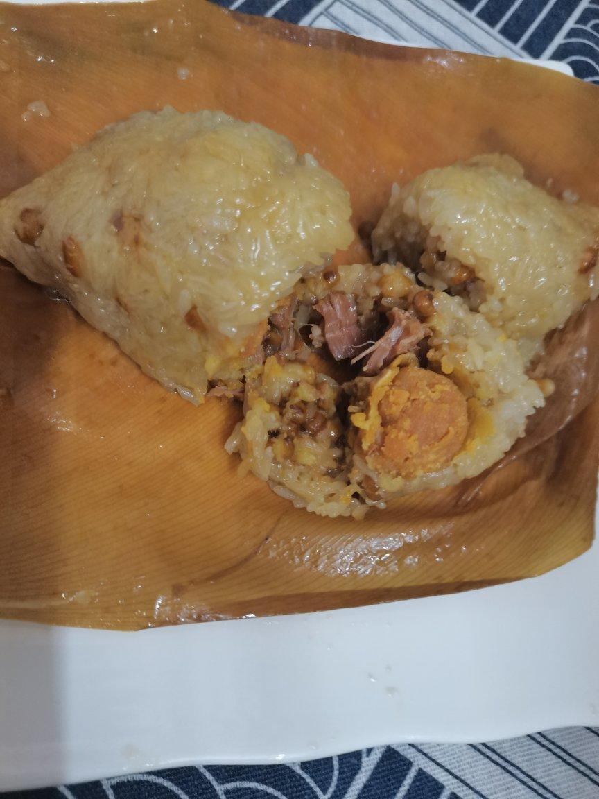 绿豆五花肉米粽