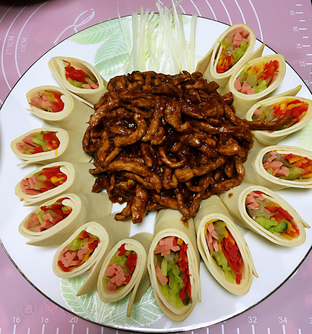 花开富贵京酱肉丝