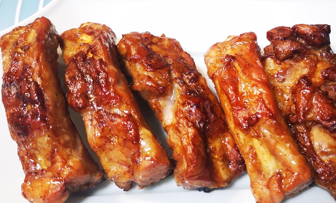 五香（孜然）烤排骨的做法