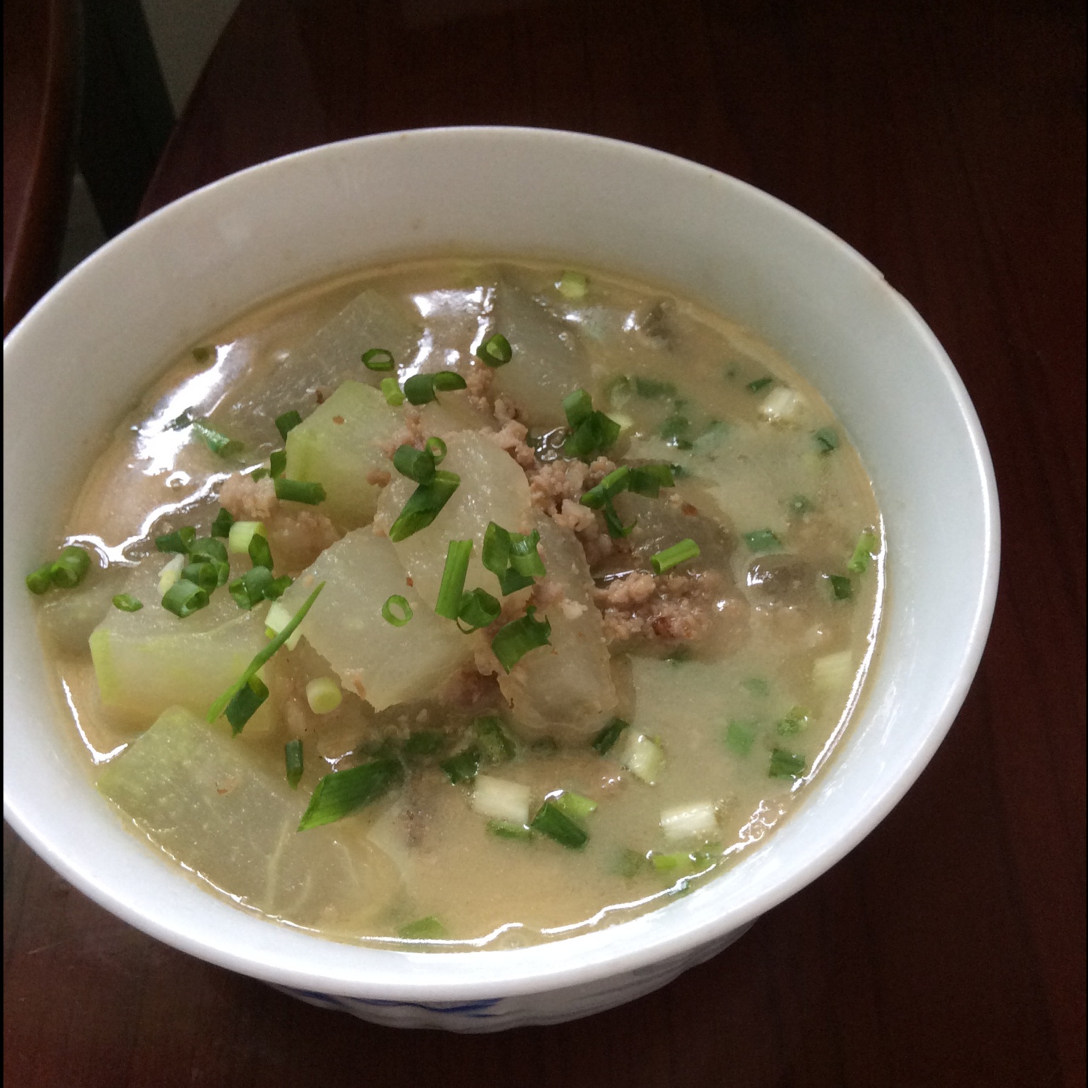 妈妈牌：肉末冬瓜汤