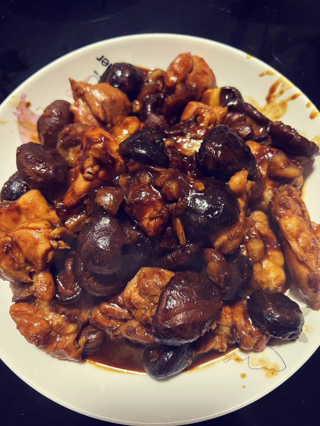 【栗子烧鸡】鸡肉都给你吃，栗子归我~