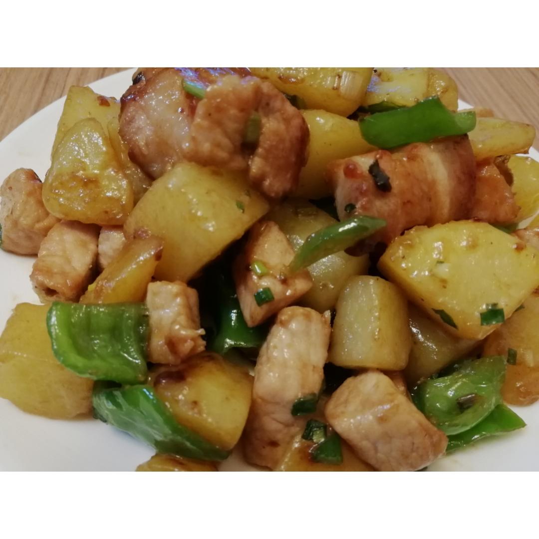 干烧土豆肉