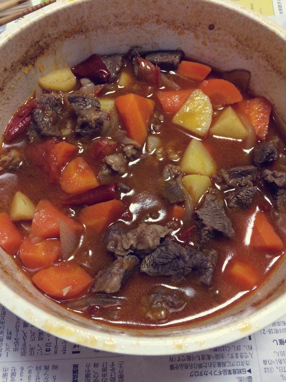 红烧牛肉土豆 （独家秘制）