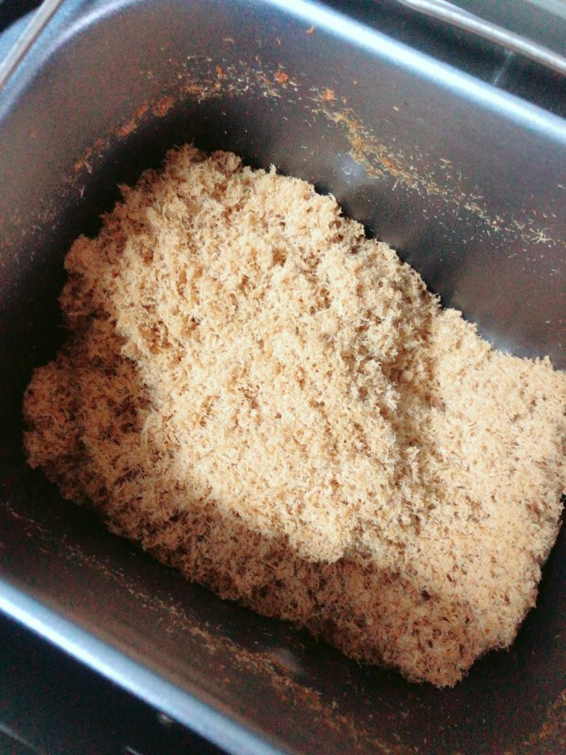 自制肉松(面包机版)