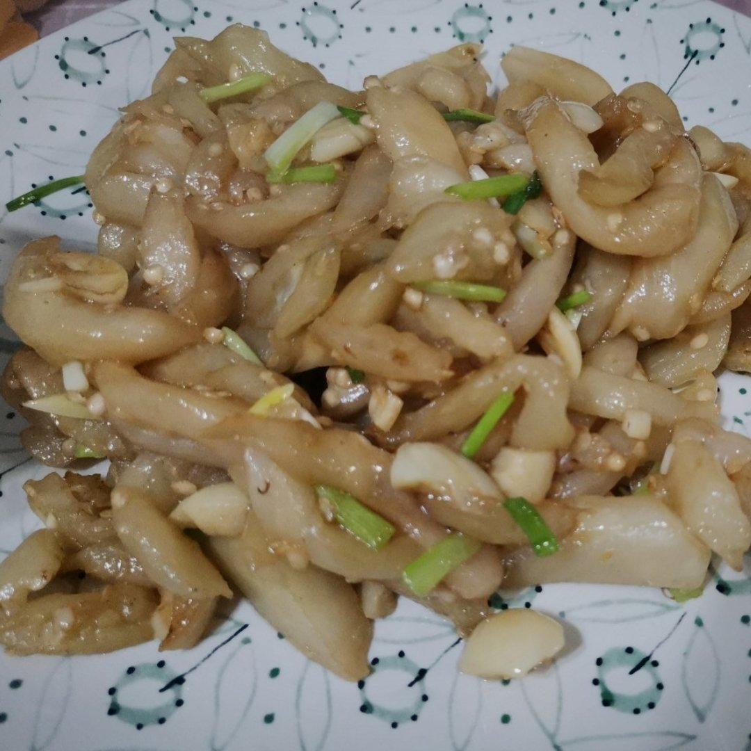 家常小炒茄子条