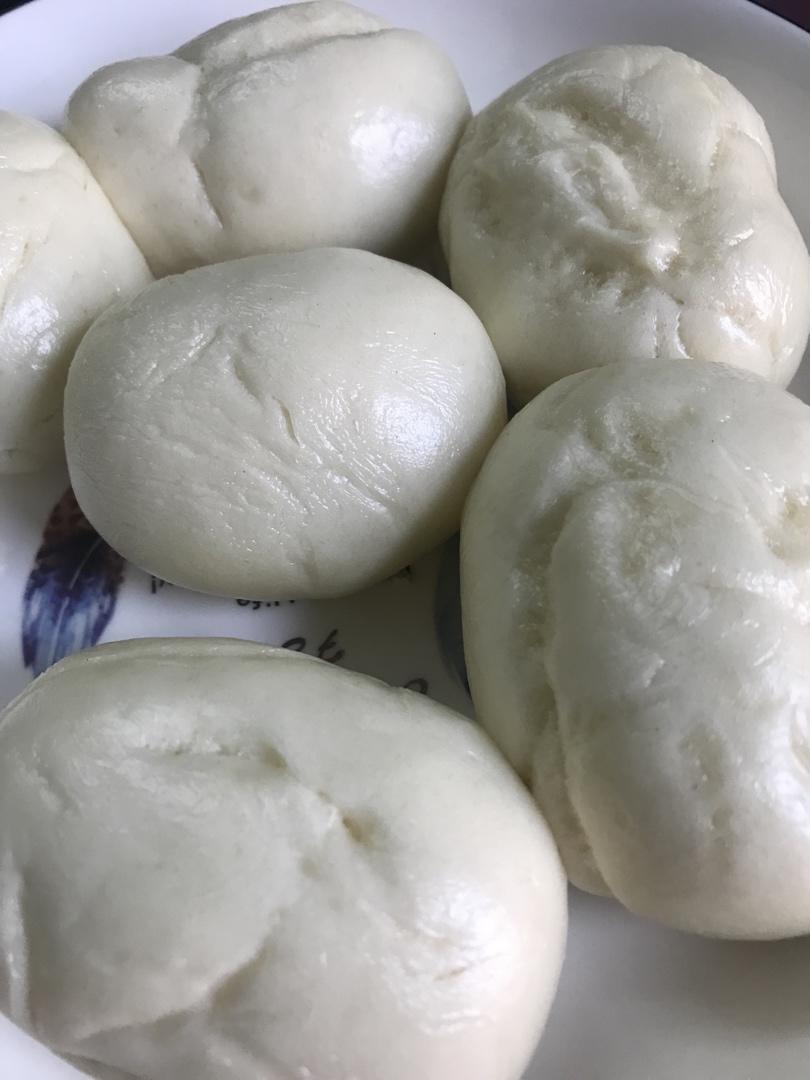 高筋面粉馒头。记录用量