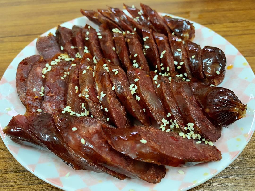蒸腊肠