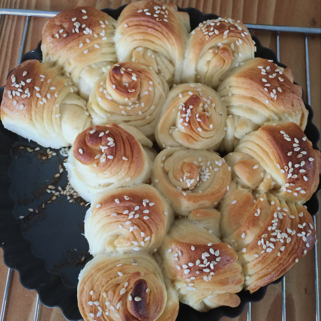 黄金滚滚来手撕面包