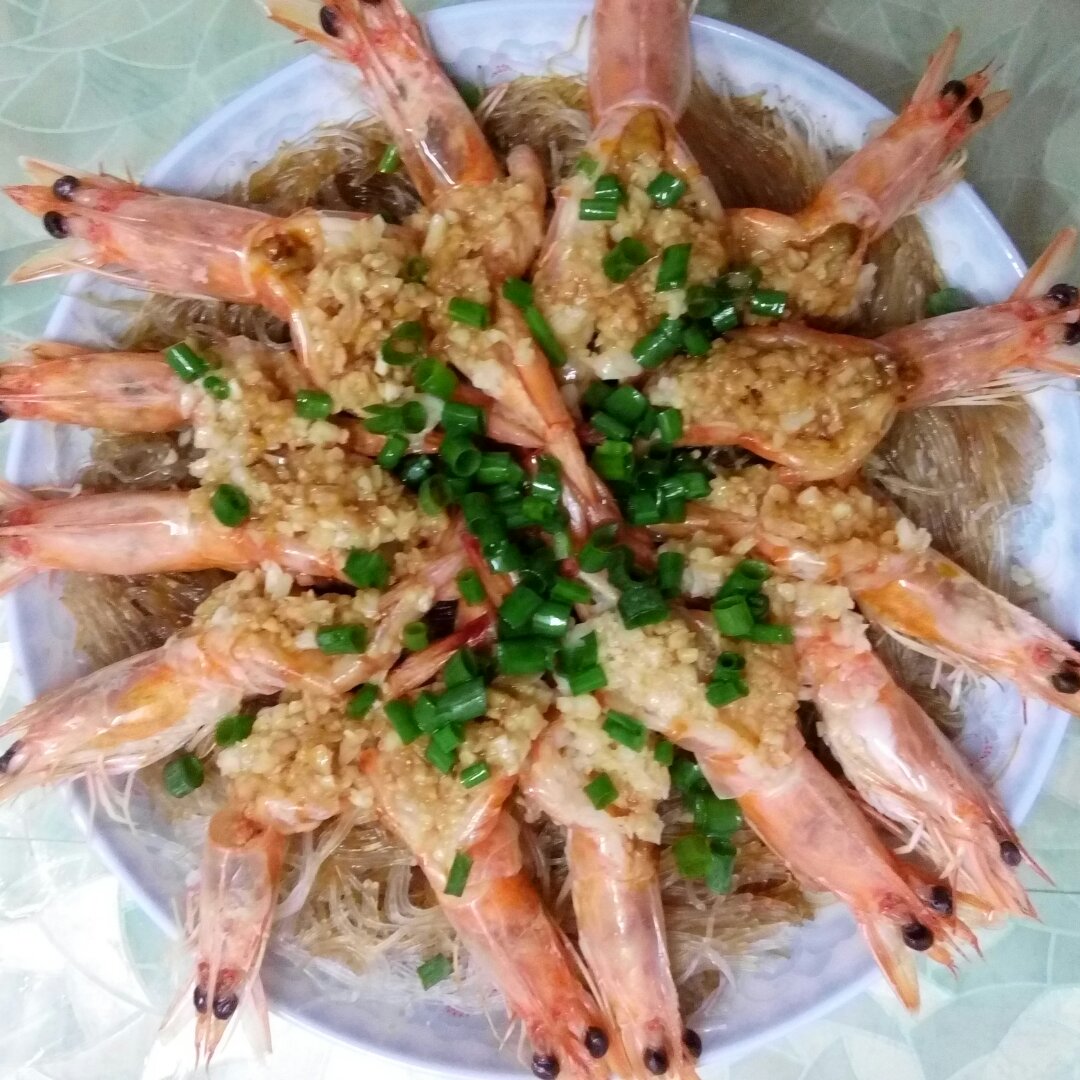 和我一起做简单却不失美味的【蒜蓉开背虾】