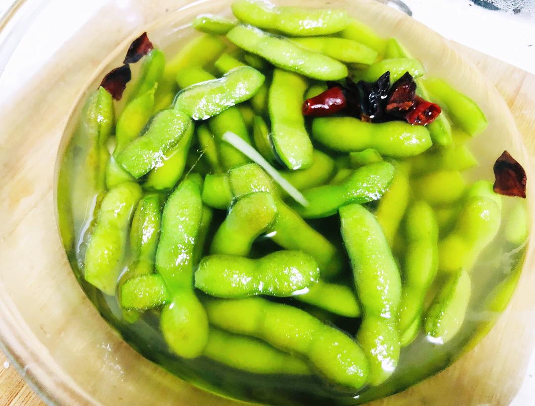 盐水毛豆的做法