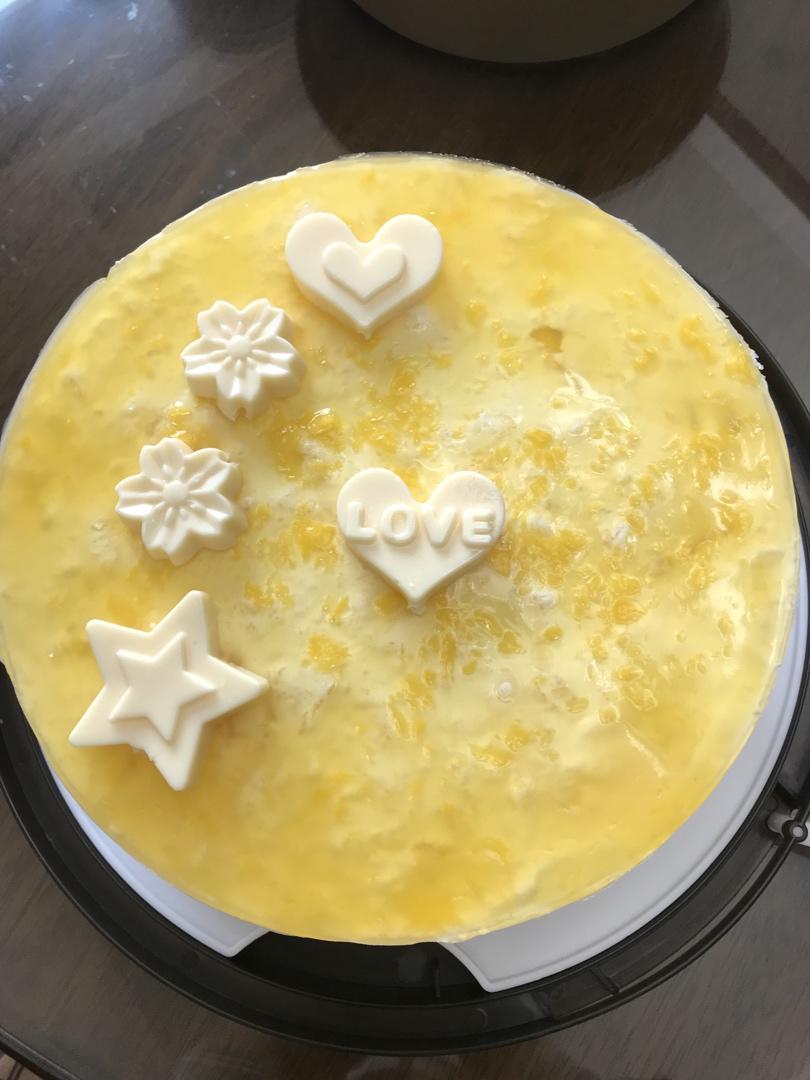 芒果酸奶慕斯（六寸无奶油版）