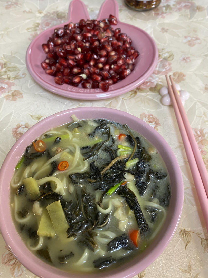 河南正宗芝麻叶面条