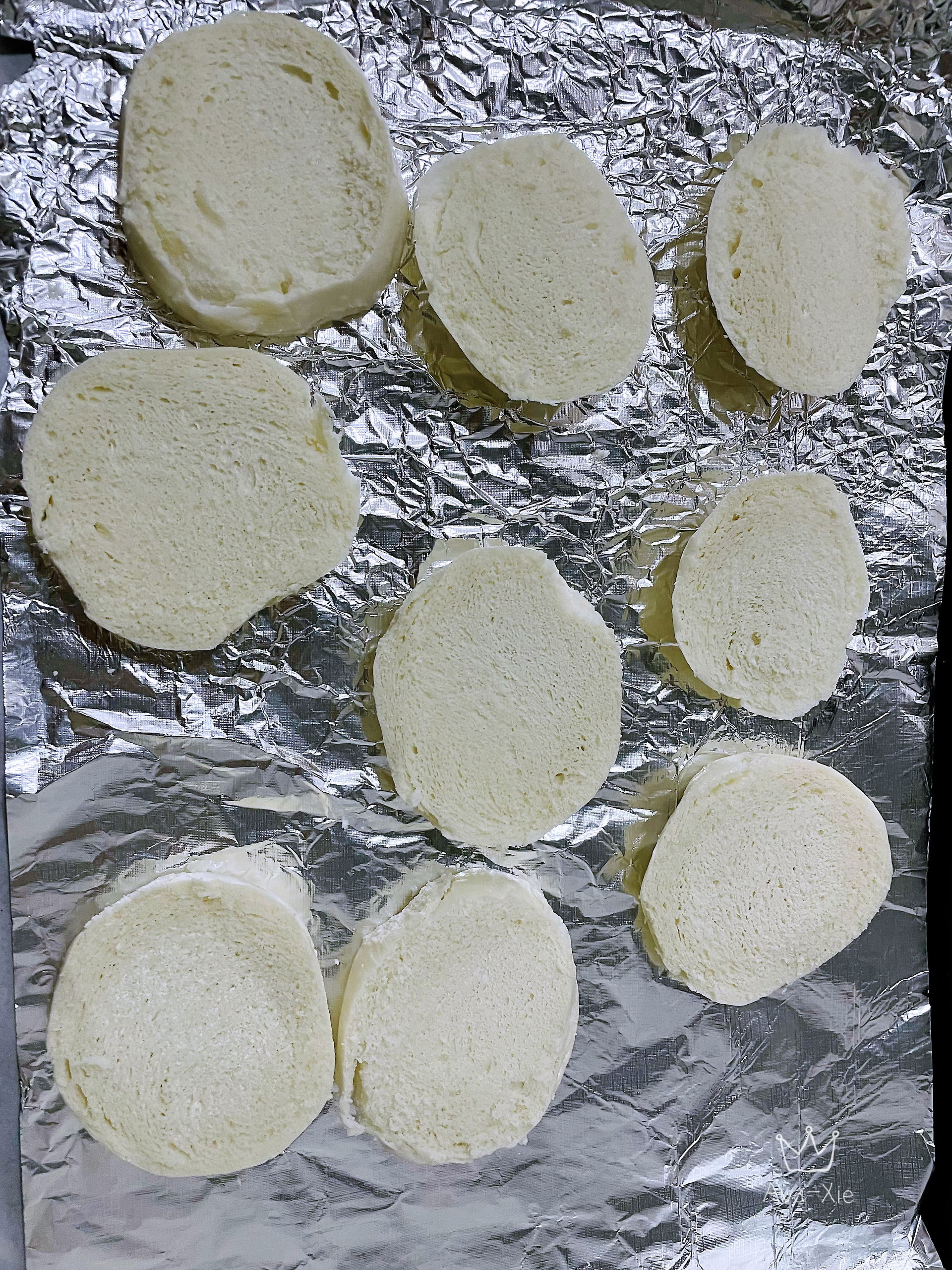 烤奶香馒头片～小孩爱吃的的做法 步骤1