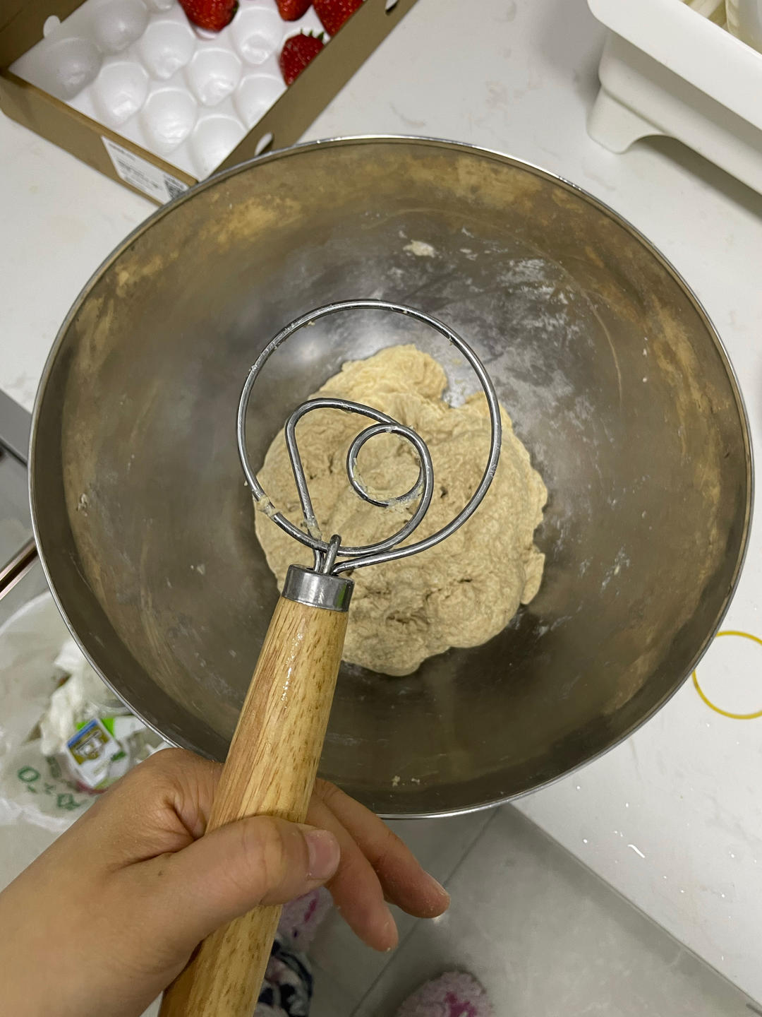 无油！无糖！免揉！珐琅锅欧包！