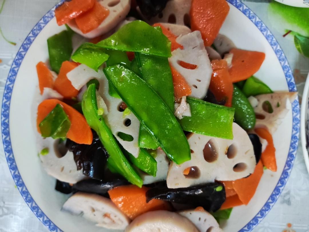 荷塘小炒（清爽又营养）