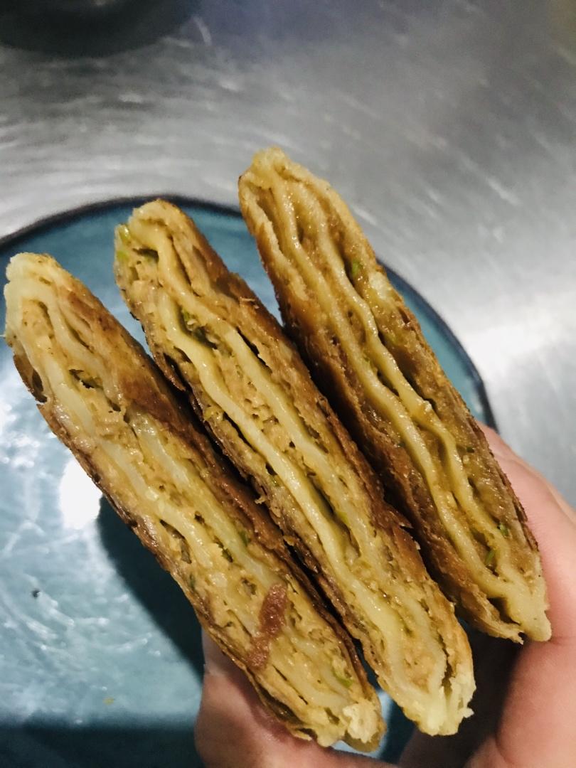 【千层牛肉饼】