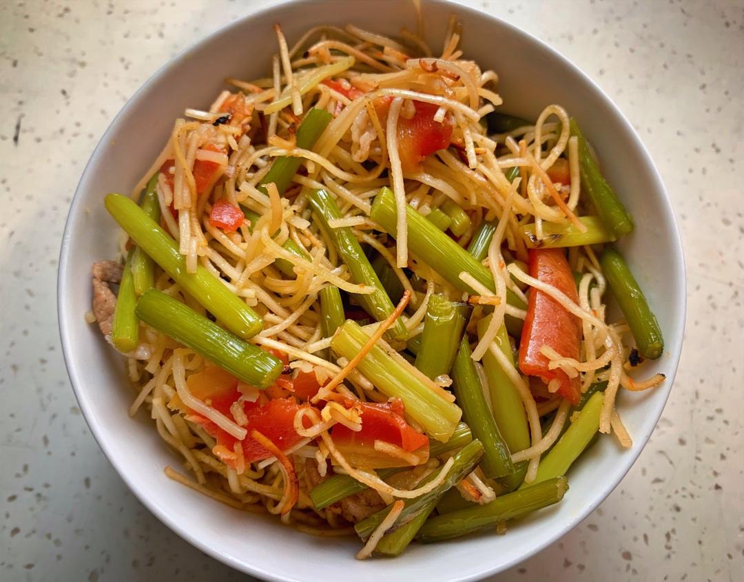 妈妈的味道-河南蒸面条（豆角焖面/卤面）