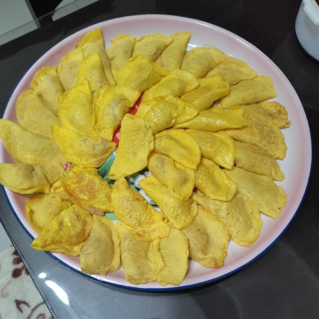 零基础也会做的蛋饺，会上瘾~
