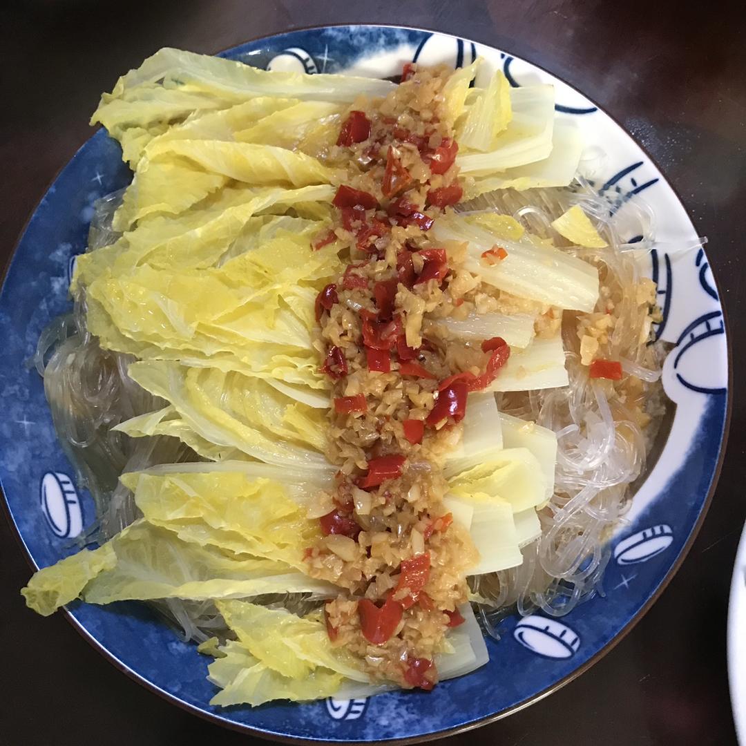 蒜蓉粉丝娃娃菜