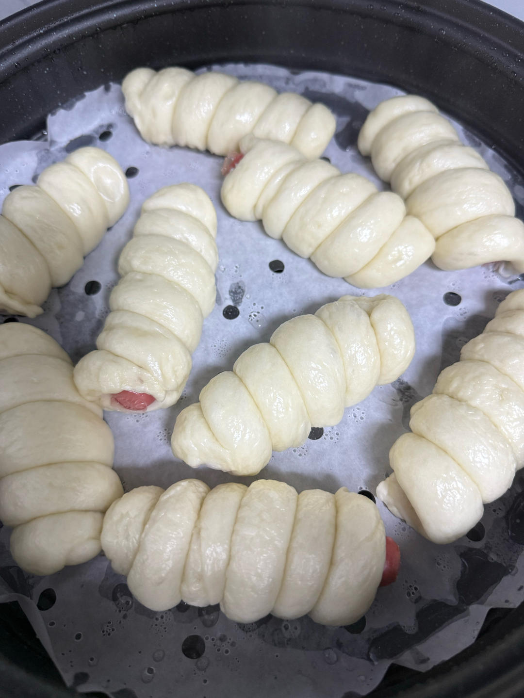 孩子爱吃的中式香肠卷