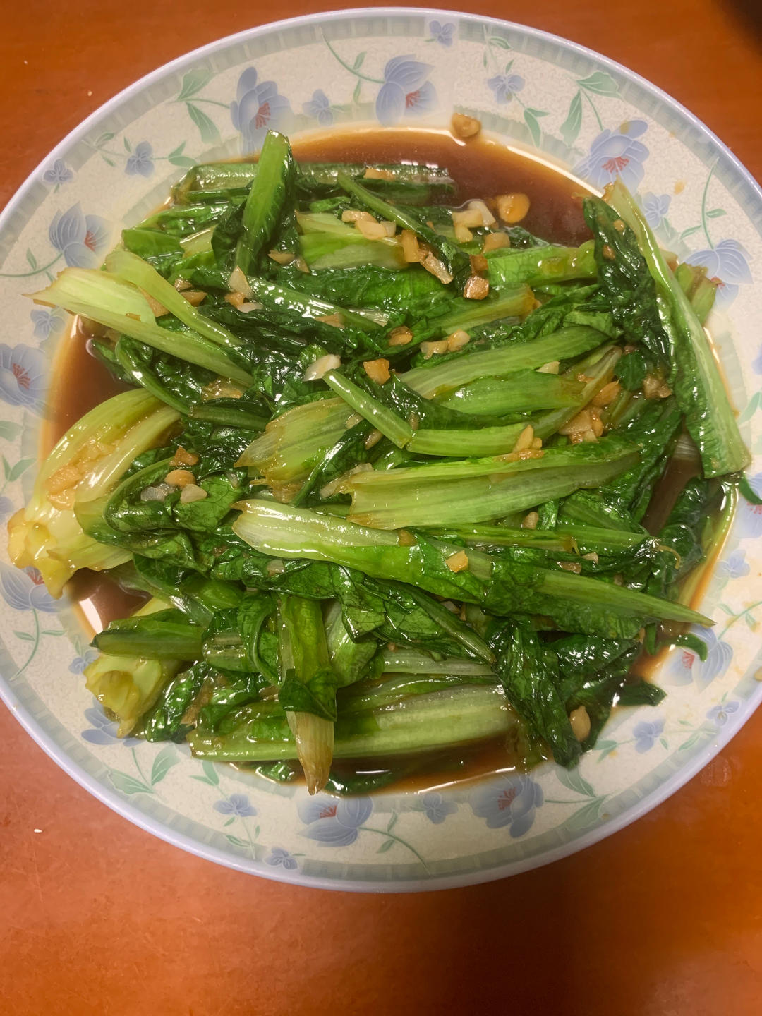 蒜蓉耗油清炒油麦菜，减脂快手菜，宝宝超爱，傻瓜步骤，屡试不爽，好吃且下饭，鲜香爽口！！