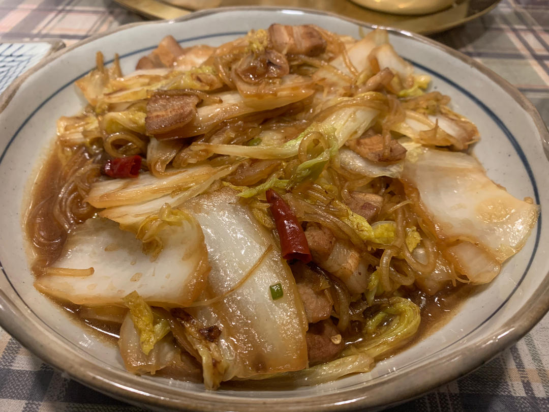 白菜炖粉条