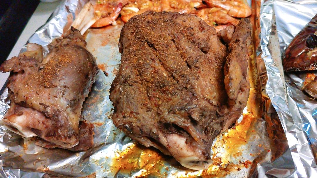 生烤羊腿家庭烤箱版