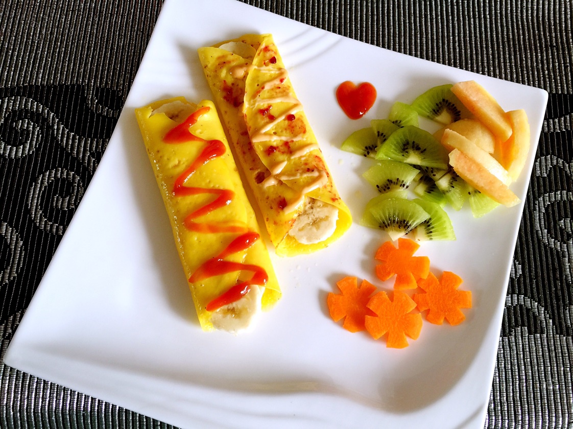 基础早餐可丽饼