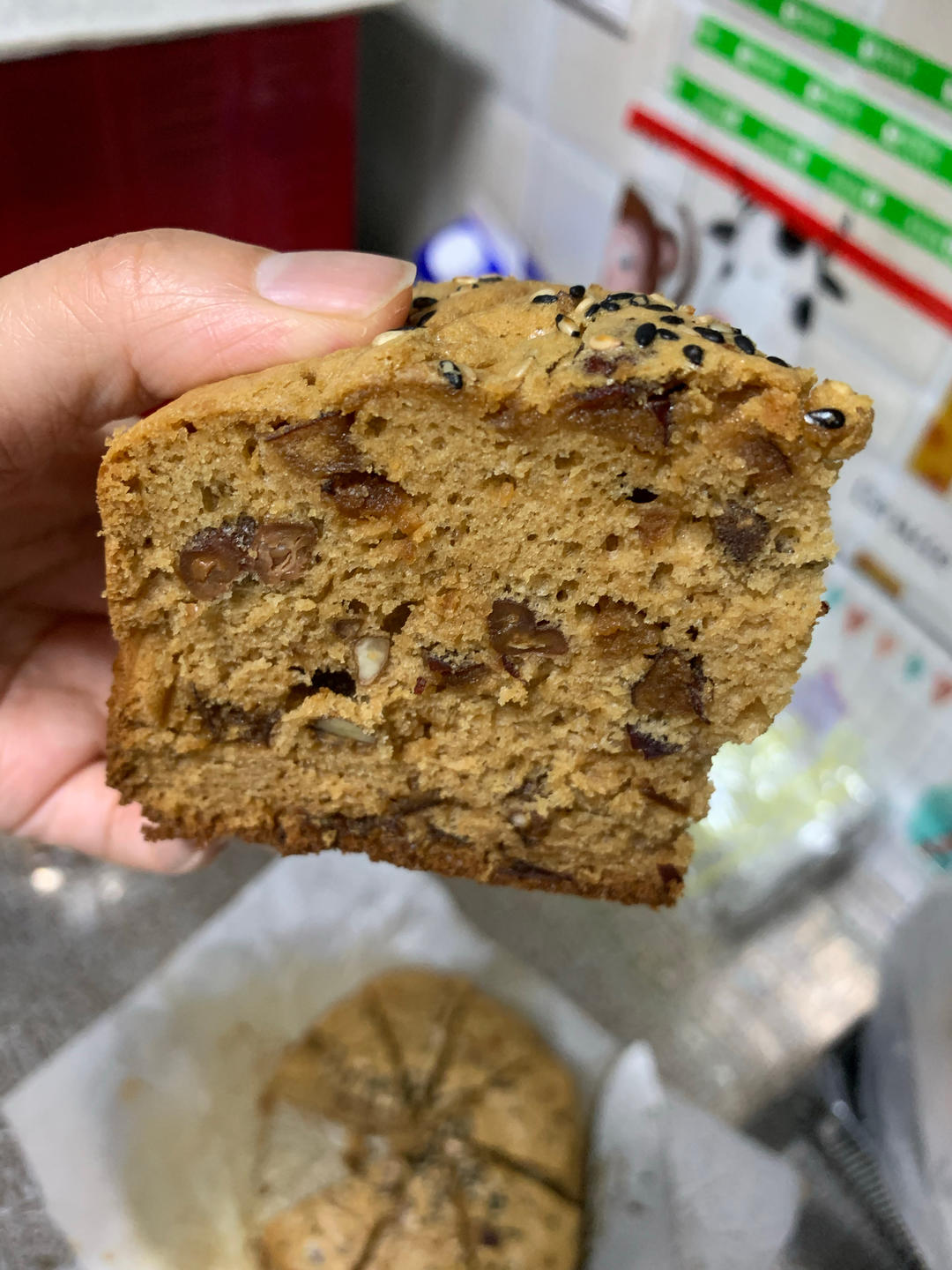 比泸溪河好吃的红枣核桃蛋糕