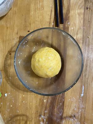超簡單——快手咸蛋黃酥餅的做法 步骤9