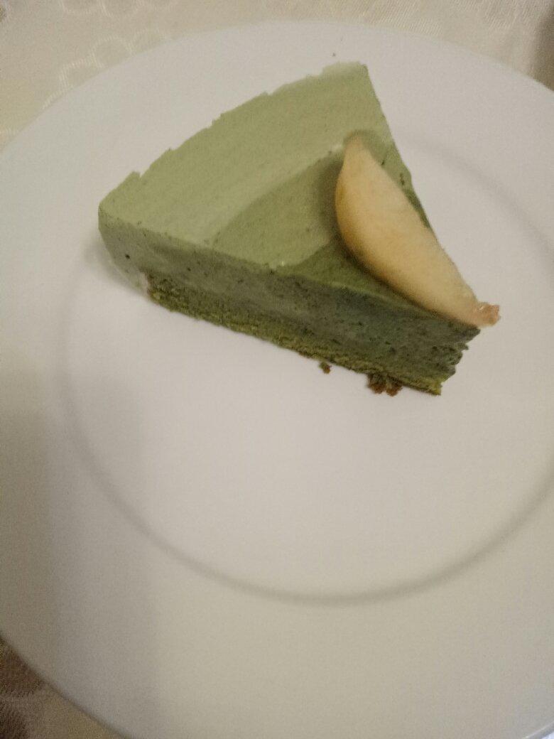 渐变抹茶慕斯蛋糕：我Amanda带着既美又作的抹茶甜点又来了！【曼食慢语】